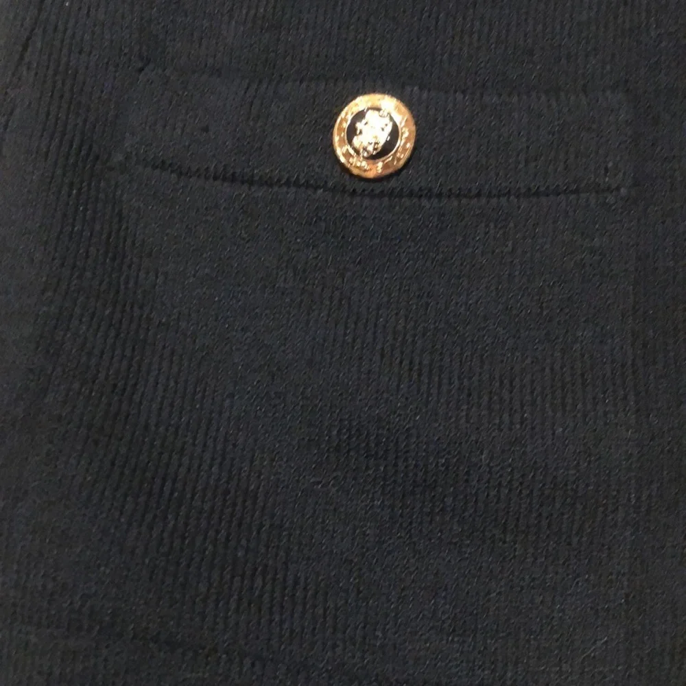 St. John Basics open front black cardigan